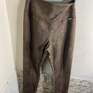 Tahari suede like leggings-Hazy Taupe (New-Sz S)